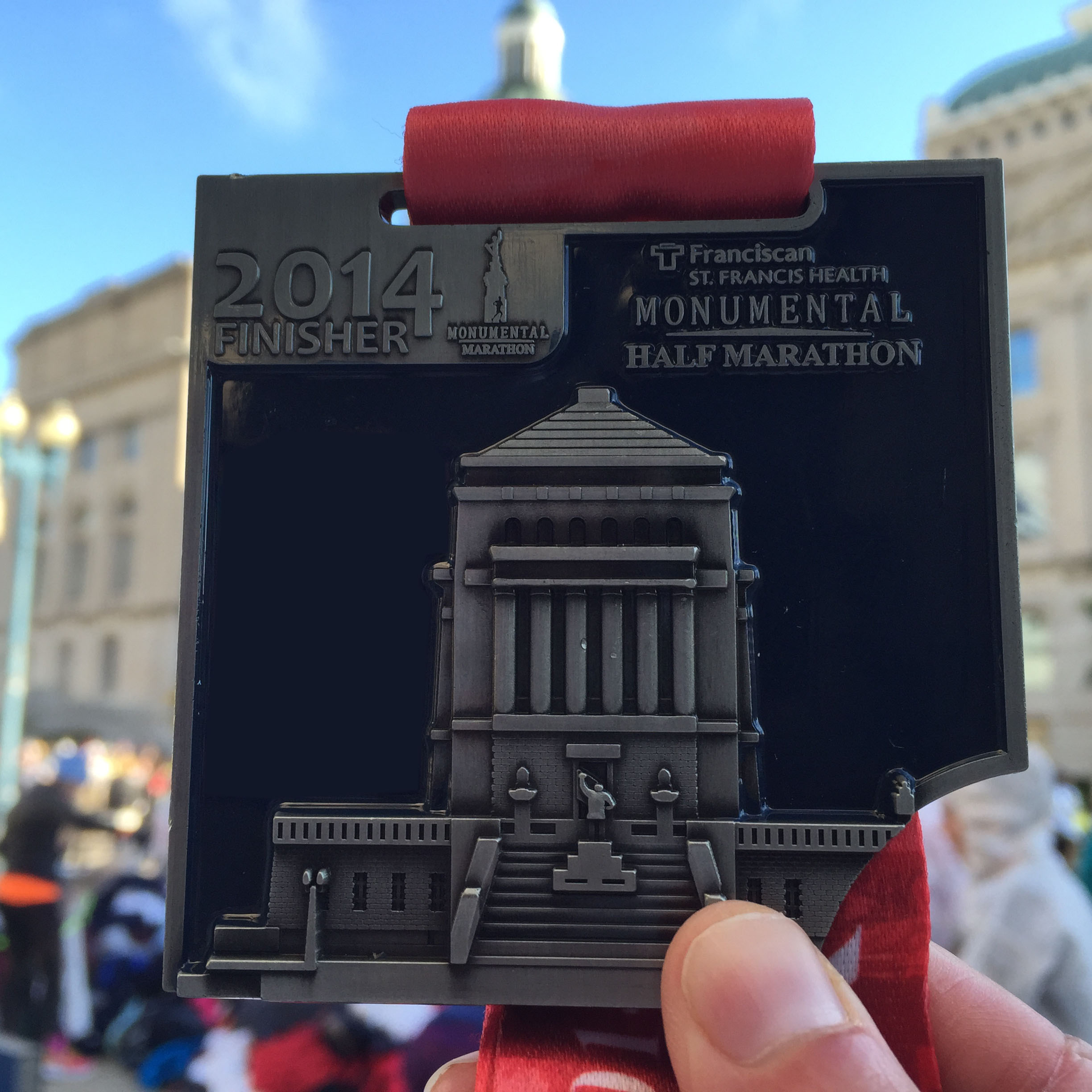 Half marathon medal