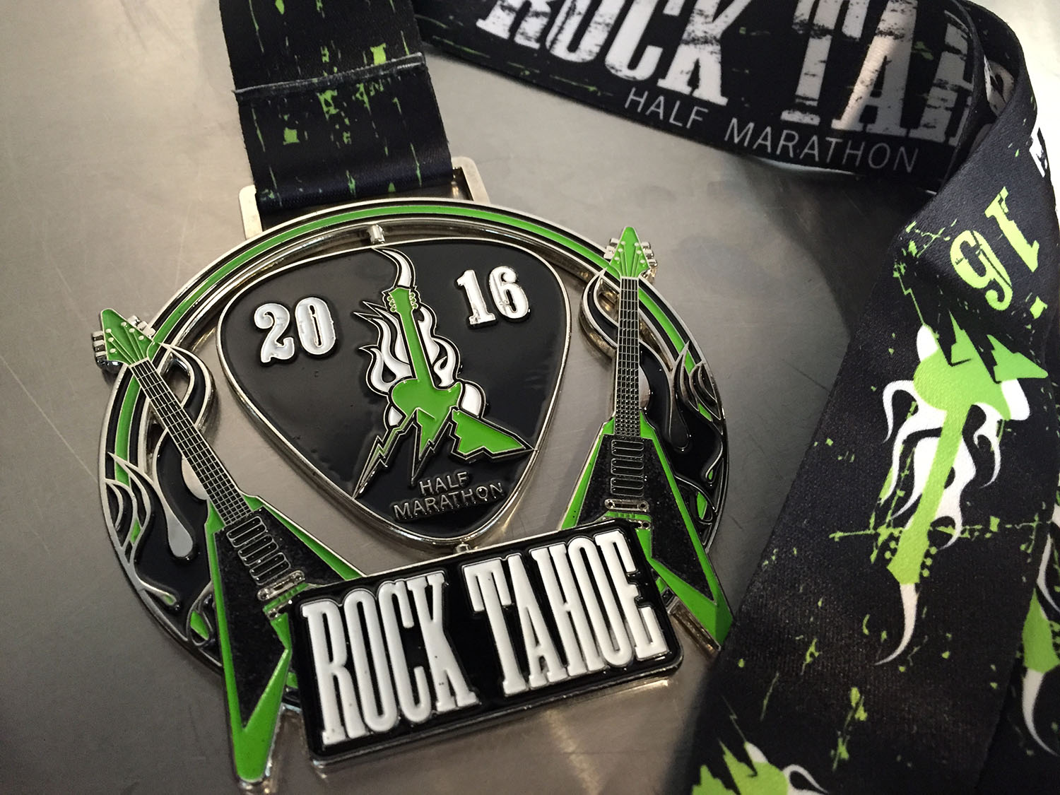 Rock Tahoe medal