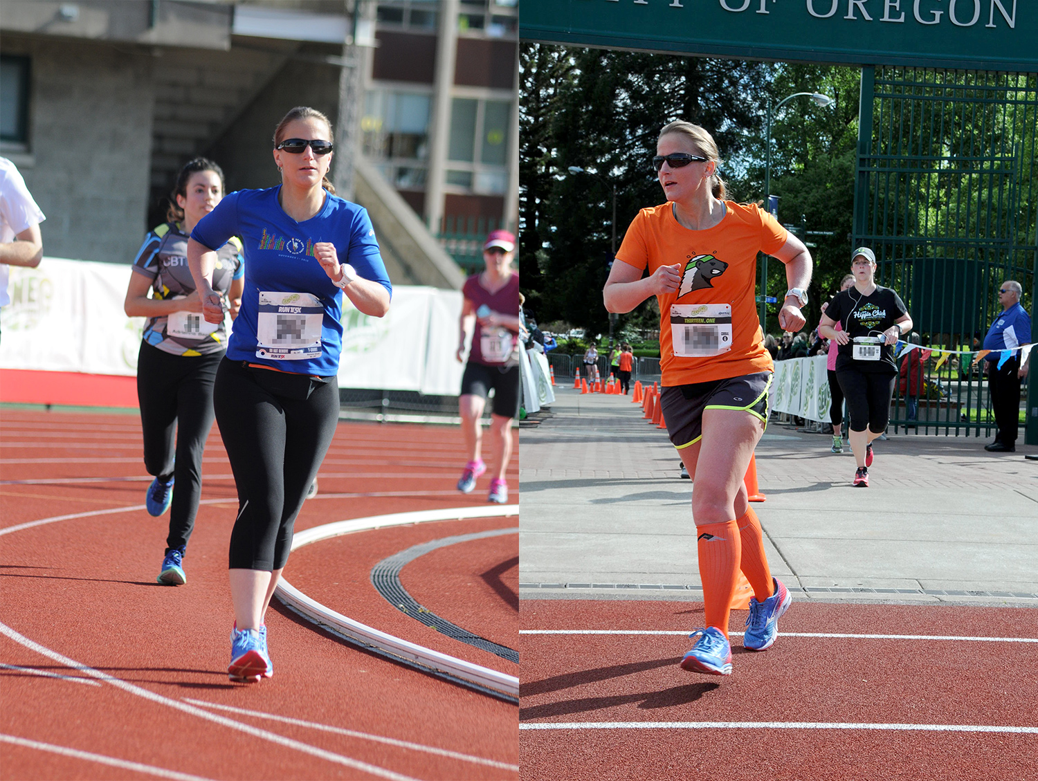 Finish line photos