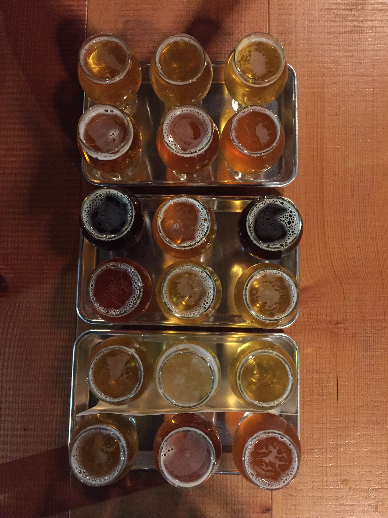 Flights on flights of beer!