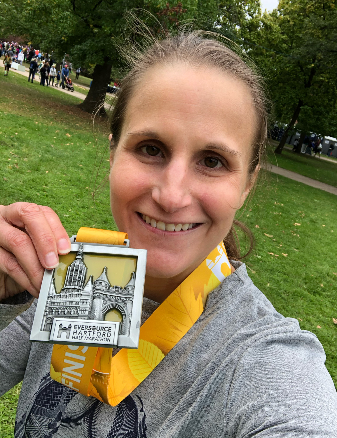 2019 Hartford Half Marathon Medal