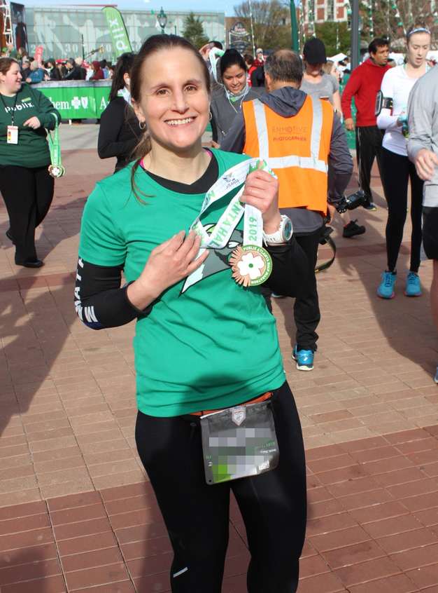 Atlanta half marathon medal