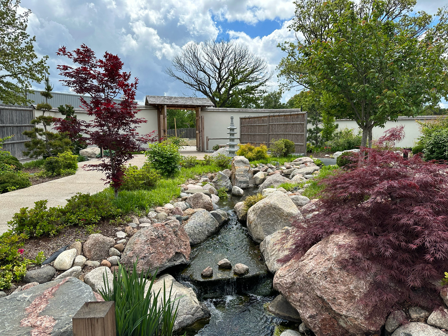 Japanese Garden at the Topeka Zoo