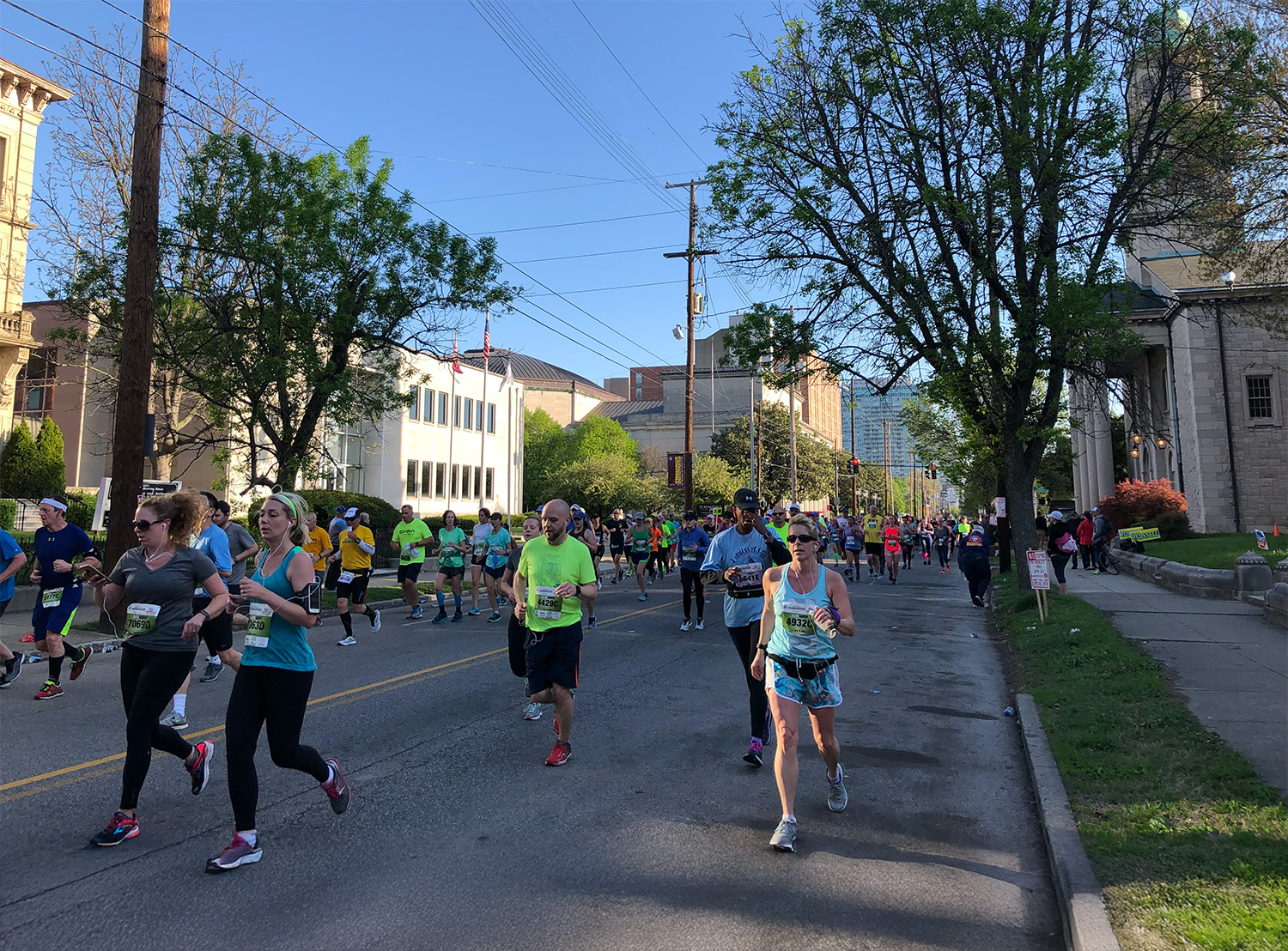 Runners in Old Louisville