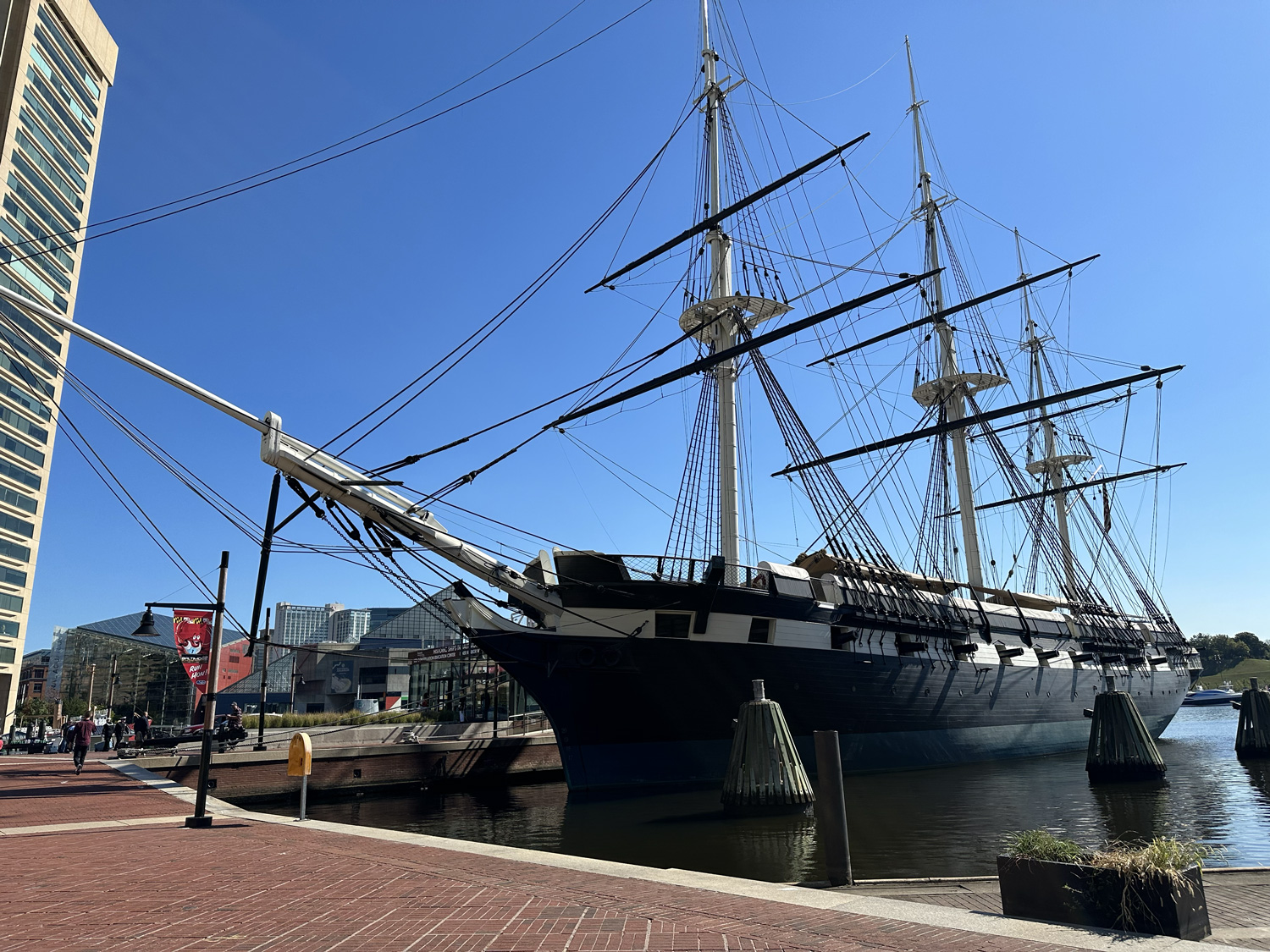 USS Constellation in Baltimore