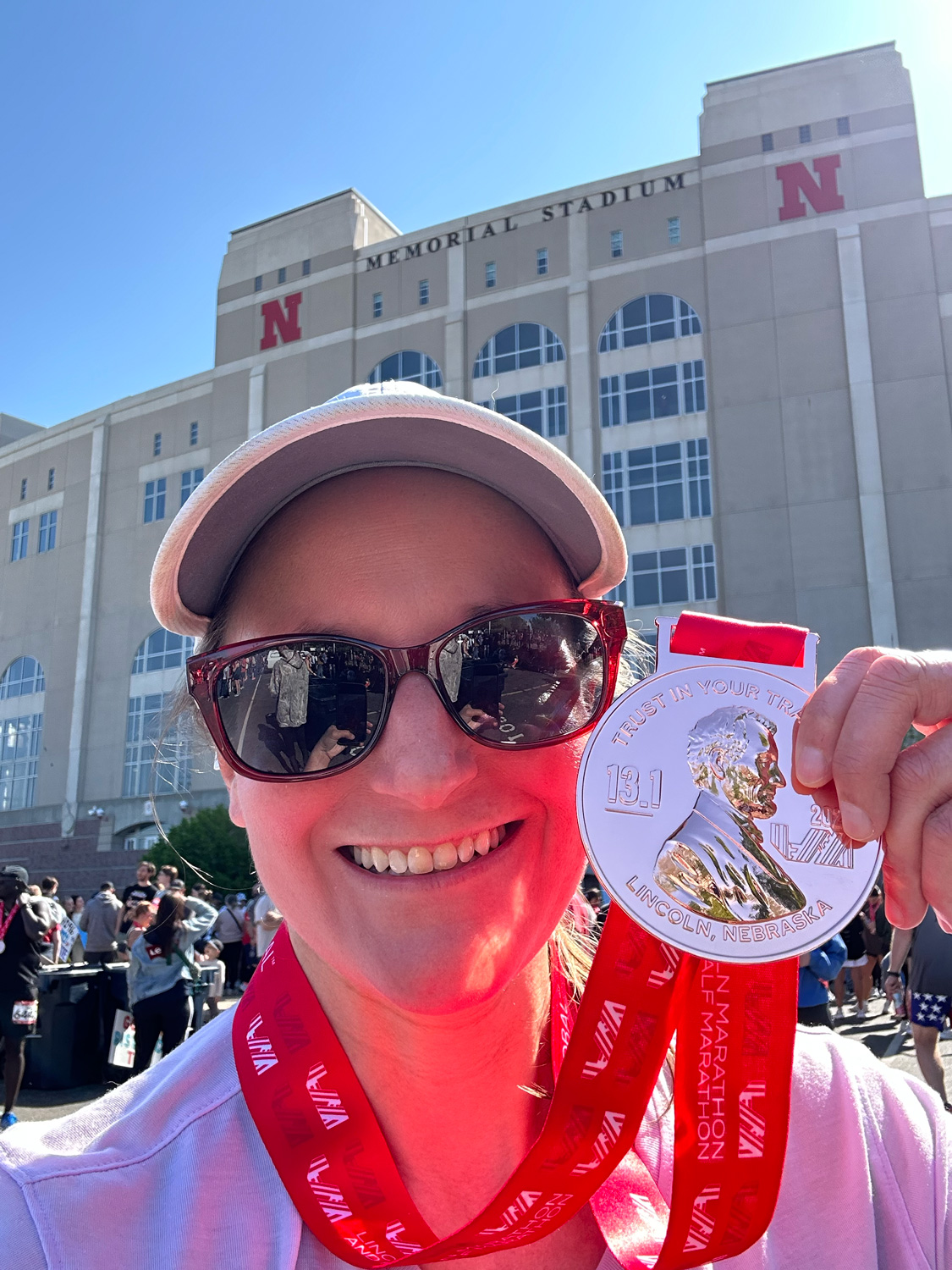 2025 Lincoln Half Marathon medal