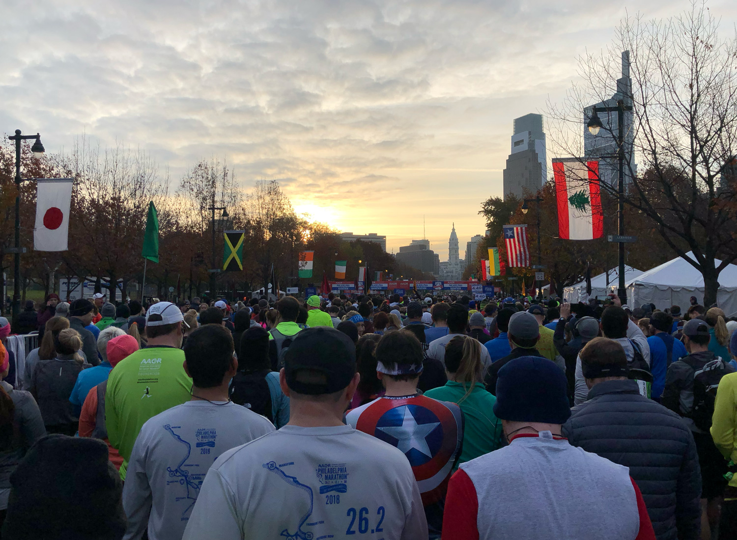 Marathon start