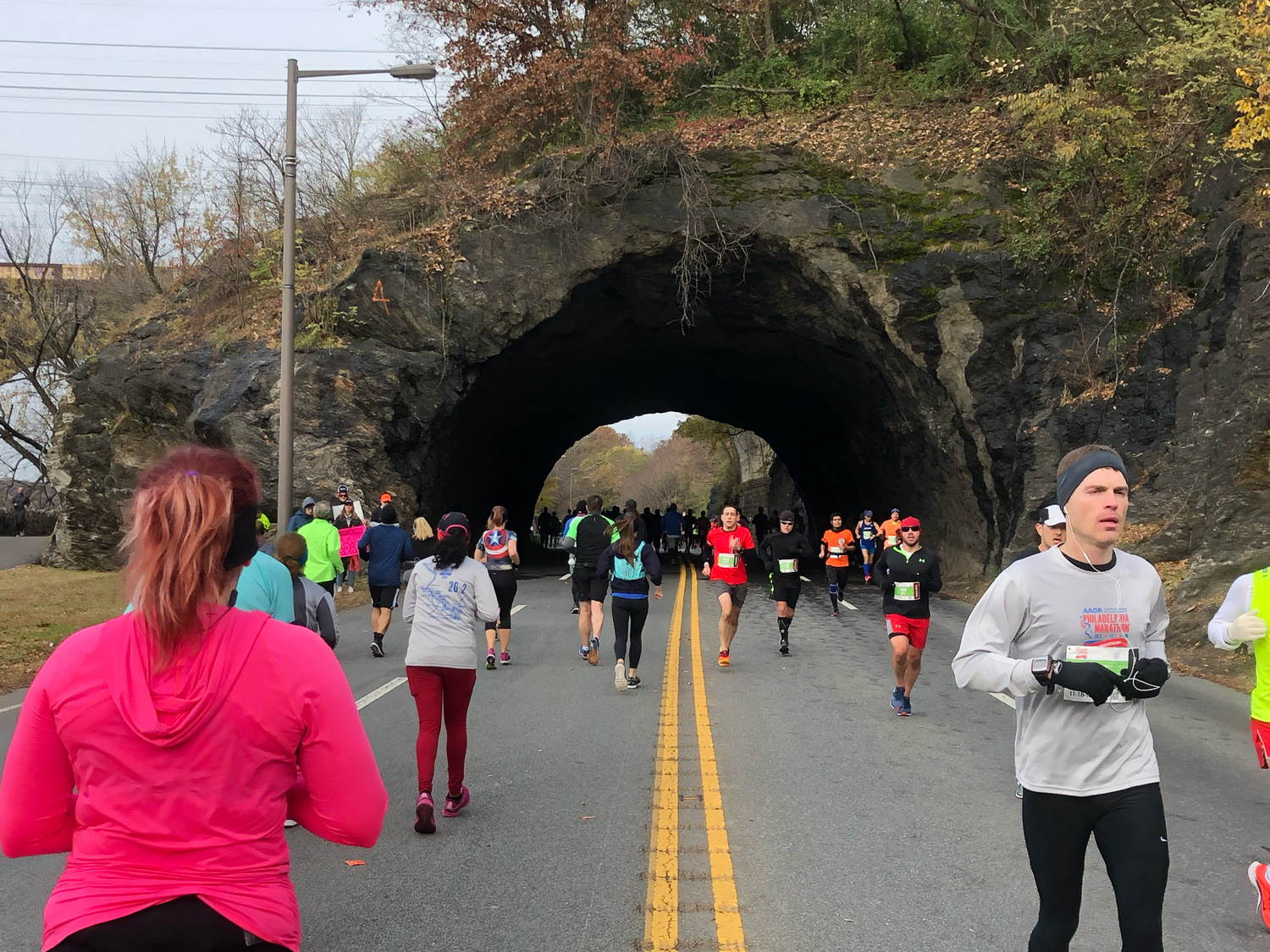 Tunnel along the Schuykill River