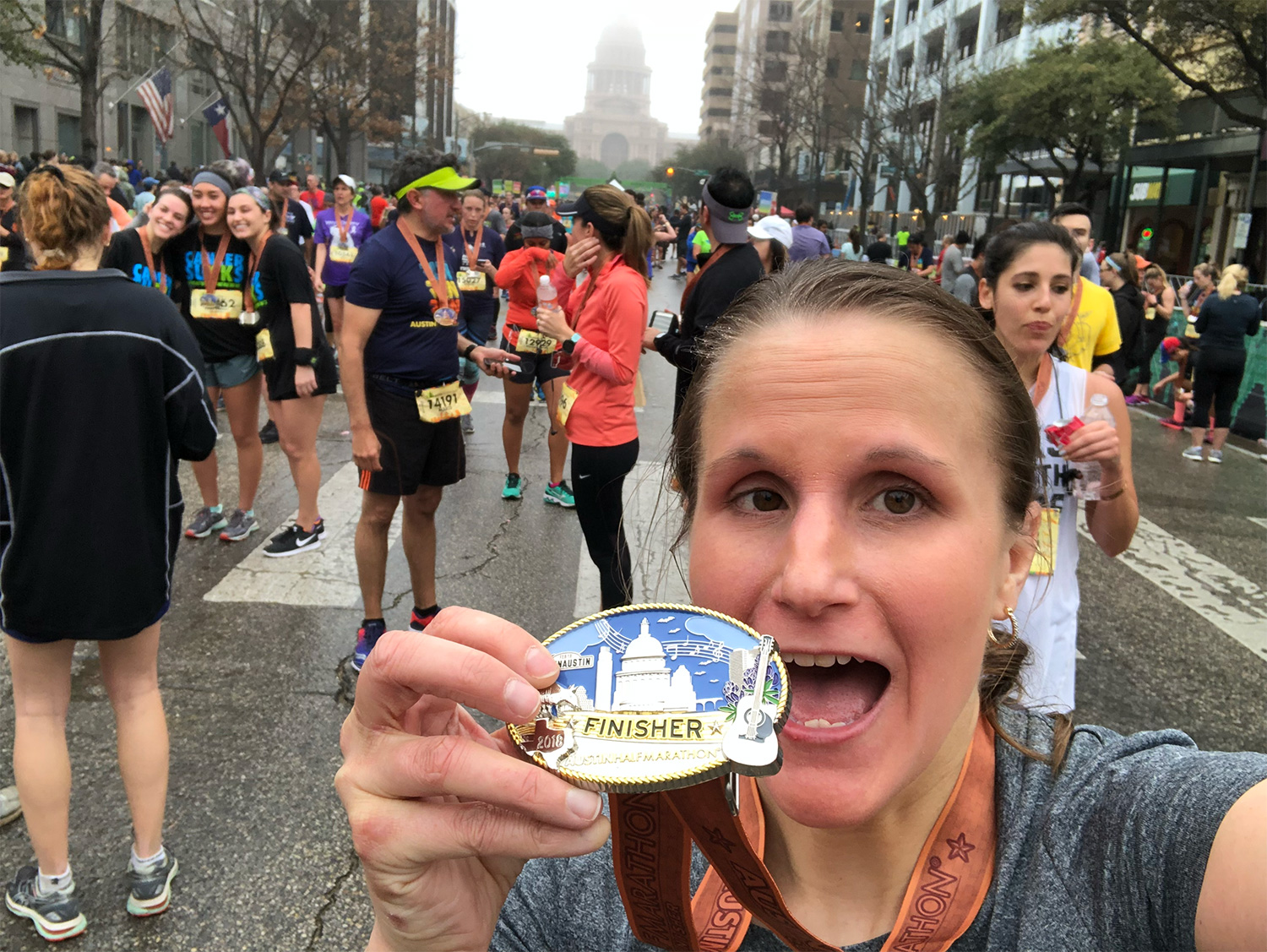 Half marathon medal